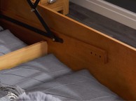 Birlea Phoenix 3ft Single Oak Finish Ottoman Lift Wooden Bed Frame Thumbnail