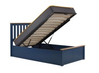 Birlea Phoenix 3ft Single Navy Blue Ottoman Lift Wooden Bed Frame Thumbnail