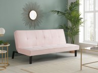 Birlea Aurora Blush Pink Fabric Sofa Bed Thumbnail