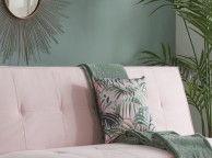 Birlea Aurora Blush Pink Fabric Sofa Bed Thumbnail