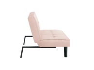 Birlea Aurora Blush Pink Fabric Sofa Bed Thumbnail