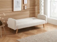 Birlea Micah White Boucle Teddy Fabric Sofa Bed Thumbnail