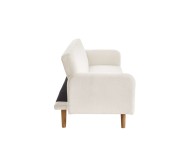 Birlea Micah White Boucle Teddy Fabric Sofa Bed Thumbnail