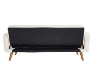 Birlea Micah White Boucle Teddy Fabric Sofa Bed Thumbnail