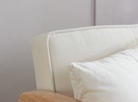 Birlea Mila Rattan And White Fabric Sofa Bed Thumbnail