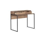 Birlea Urban Rustic Office Desk With Drawers Thumbnail