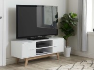 Birlea Shard TV Unit In White Thumbnail