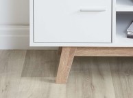 Birlea Shard TV Unit In White Thumbnail