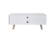 Birlea Shard TV Unit In White Thumbnail