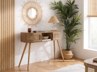 Birlea Noah Rattan Console Table Thumbnail