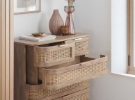 Birlea Noah Rattan 5 Drawer Chest Thumbnail