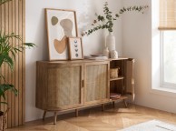 Birlea Noah Rattan 3 Door Sideboard Thumbnail