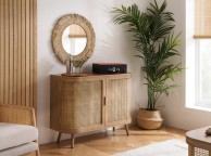 Birlea Noah Rattan 2 Door Sideboard Thumbnail