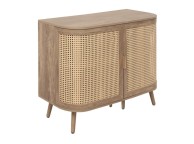 Birlea Noah Rattan 2 Door Sideboard Thumbnail