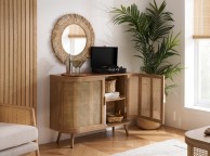 Birlea Noah Rattan 2 Door Sideboard Thumbnail