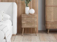 Birlea Noah Rattan 2 Drawer Bedside Thumbnail
