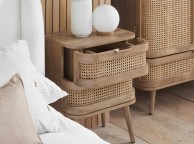 Birlea Noah Rattan 2 Drawer Bedside Thumbnail