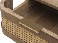 Birlea Noah Rattan 2 Drawer Bedside Thumbnail