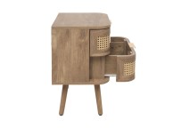 Birlea Noah Rattan 2 Drawer Bedside Thumbnail