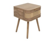 Birlea Noah Rattan 1 Drawer Bedside Thumbnail