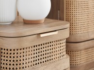 Birlea Noah Rattan 1 Drawer Bedside Thumbnail