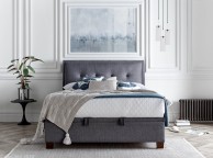 Kaydian Accent 5ft Kingsize Vogue Grey Ottoman Storage Bed Thumbnail
