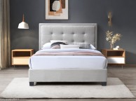 Kaydian Gainford 4ft6 Double Bolero Natural Fabric Bed Frame Thumbnail