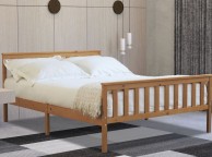Flintshire Marnel 5ft Kingsize Oak Finish Wooden Bed Frame Thumbnail