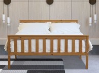 Flintshire Marnel 5ft Kingsize Oak Finish Wooden Bed Frame Thumbnail