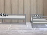 Flintshire Bailey Grey Wooden Bunk Bed Thumbnail