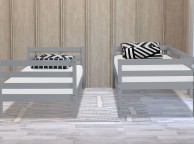 Flintshire Bailey Grey Wooden Bunk Bed Thumbnail