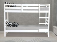 Flintshire Bailey White Wooden Bunk Bed Thumbnail