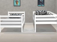 Flintshire Bailey White Wooden Bunk Bed Thumbnail