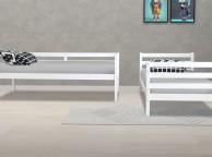 Flintshire Bailey White Wooden Bunk Bed Thumbnail
