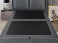 Flintshire Ashleigh 4ft6 Double Grey PU Leather Ottoman Bed Thumbnail