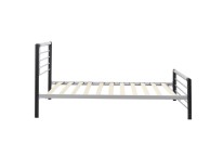 Birlea Faro 3ft Single Black And Silver Metal Bed Frame Thumbnail