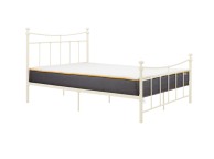 Birlea Emily 4ft Small Double Cream Metal Bed Frame Thumbnail