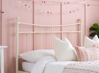 Birlea Emily 4ft Small Double Cream Metal Bed Frame Thumbnail