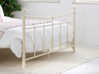 Birlea Emily 4ft Small Double Cream Metal Bed Frame Thumbnail