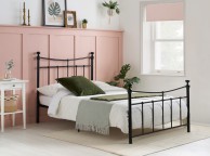 Birlea Emily 4ft6 Double Black Metal Bed Frame Thumbnail