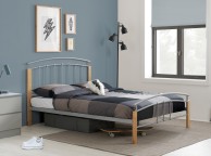 Birlea Tetras 5ft Kingsize Silver Metal Bed Frame Thumbnail