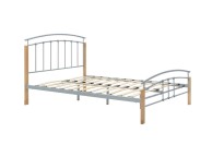 Birlea Tetras 5ft Kingsize Silver Metal Bed Frame Thumbnail