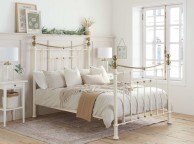 Birlea Bronte 5ft Kingsize Cream Metal Bed Frame Thumbnail