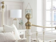 Birlea Bronte 5ft Kingsize Cream Metal Bed Frame Thumbnail