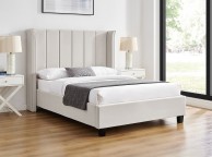 Limelight Polaris 4ft6 Double Natural Fabric Bed Frame Thumbnail