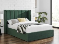 Limelight Polaris 4ft6 Double Emerald Green Fabric Ottoman Bed Frame Thumbnail