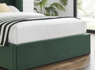 Limelight Polaris 4ft6 Double Emerald Green Fabric Ottoman Bed Frame Thumbnail