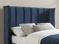 Limelight Polaris 5ft Kingsize Navy Blue Fabric Ottoman Bed Frame Thumbnail