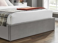 Limelight Polaris 5ft Kingsize Silver Fabric Ottoman Bed Frame Thumbnail