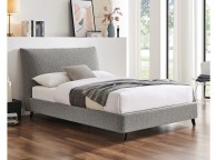 Limelight Luna 5ft Kingsize Dove Grey Boucle Fabric Bed Frame Thumbnail